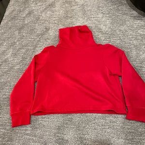 Zara Red Turtleneck